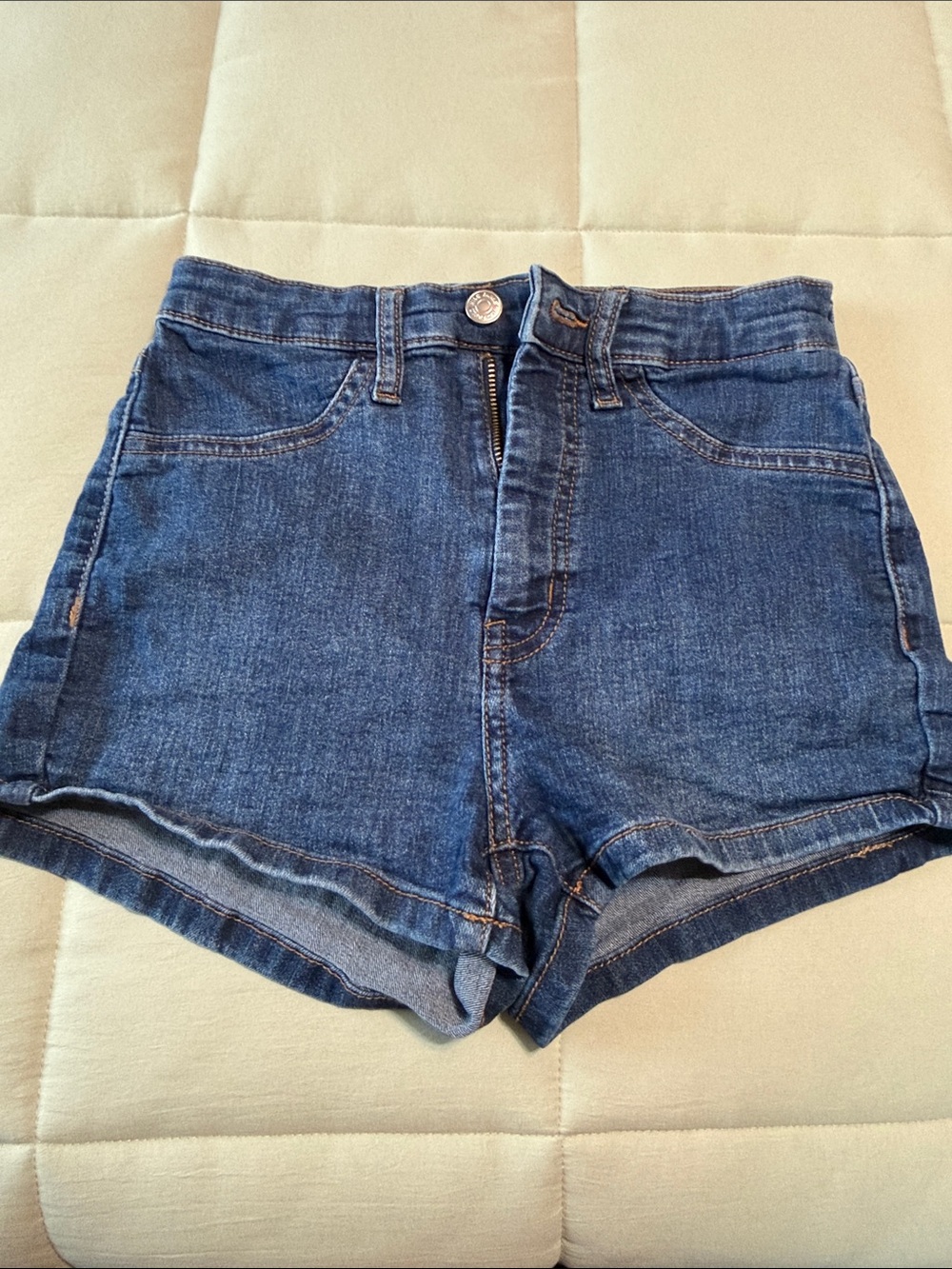 Wild Fable Classic High-Waist Denim Women’s Shorts - Blue